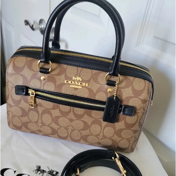 Coach
ROWAN SATCHEL IN SIGNATURE CANVAS - Picture 5 of 12